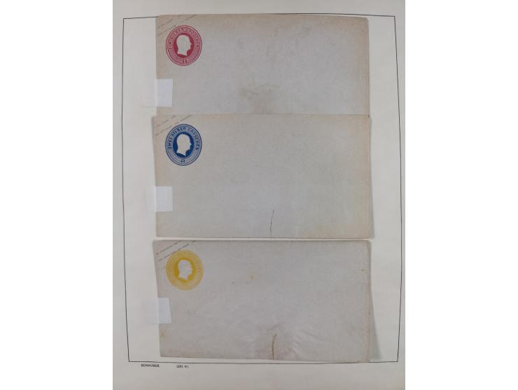 1865/1958 (ca.), etwas über 100 Briefe mit Hauptaugenmerk Altdeutschland und etwas Deutsches Reich, unterschiedliche Erhaltun