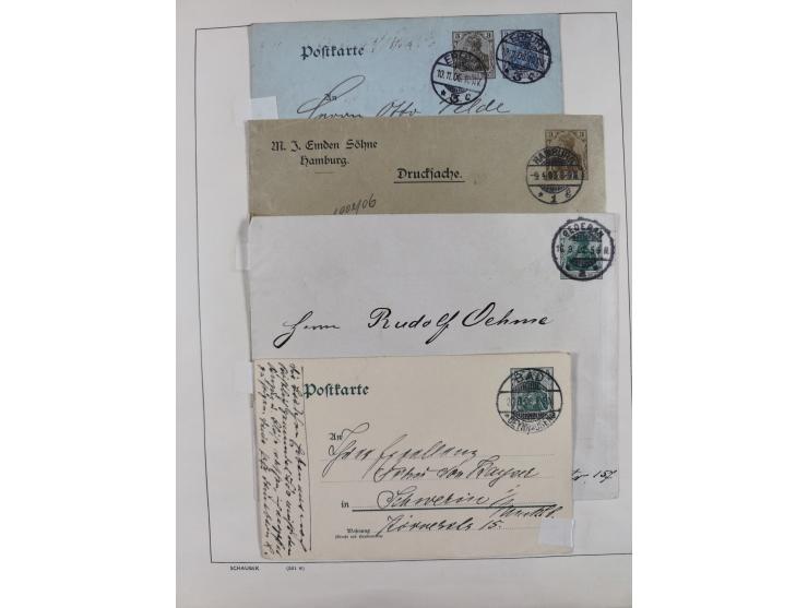 1865/1958 (ca.), etwas über 100 Briefe mit Hauptaugenmerk Altdeutschland und etwas Deutsches Reich, unterschiedliche Erhaltun