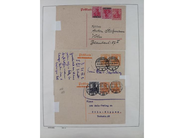 1865/1958 (ca.), etwas über 100 Briefe mit Hauptaugenmerk Altdeutschland und etwas Deutsches Reich, unterschiedliche Erhaltun