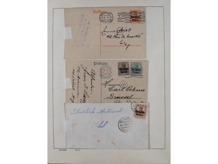 1865/1958 (ca.), etwas über 100 Briefe mit Hauptaugenmerk Altdeutschland und etwas Deutsches Reich, unterschiedliche Erhaltun