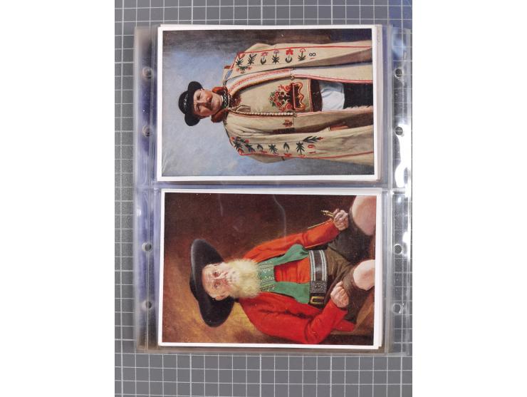 1933/45, Propaganda, Album mit 332 Propagandakarten: 275 Ansichtskarten mit etlichen besseren Stücken (1 Repro), 12 Gedenkblä