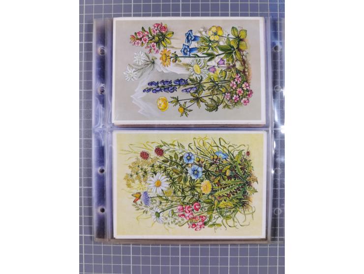 1933/45, Propaganda, Album mit 332 Propagandakarten: 275 Ansichtskarten mit etlichen besseren Stücken (1 Repro), 12 Gedenkblä