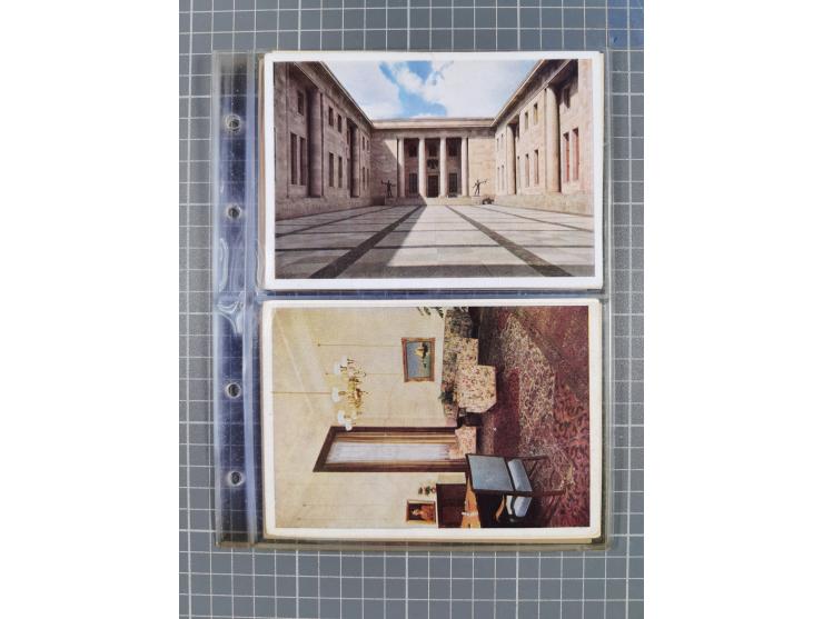 1933/45, Propaganda, Album mit 332 Propagandakarten: 275 Ansichtskarten mit etlichen besseren Stücken (1 Repro), 12 Gedenkblä