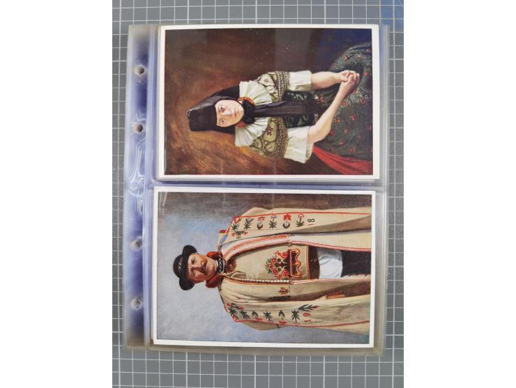 1933/45, Propaganda, Album mit 332 Propagandakarten: 275 Ansichtskarten mit etlichen besseren Stücken (1 Repro), 12 Gedenkblä