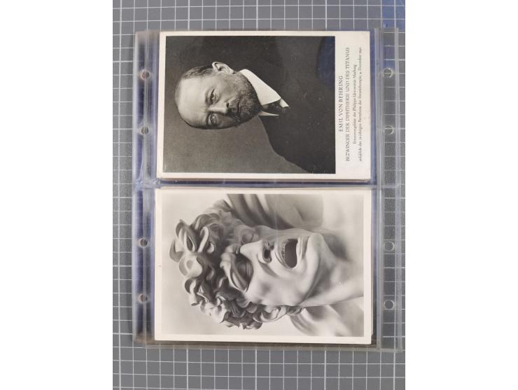 1933/45, Propaganda, Album mit 332 Propagandakarten: 275 Ansichtskarten mit etlichen besseren Stücken (1 Repro), 12 Gedenkblä