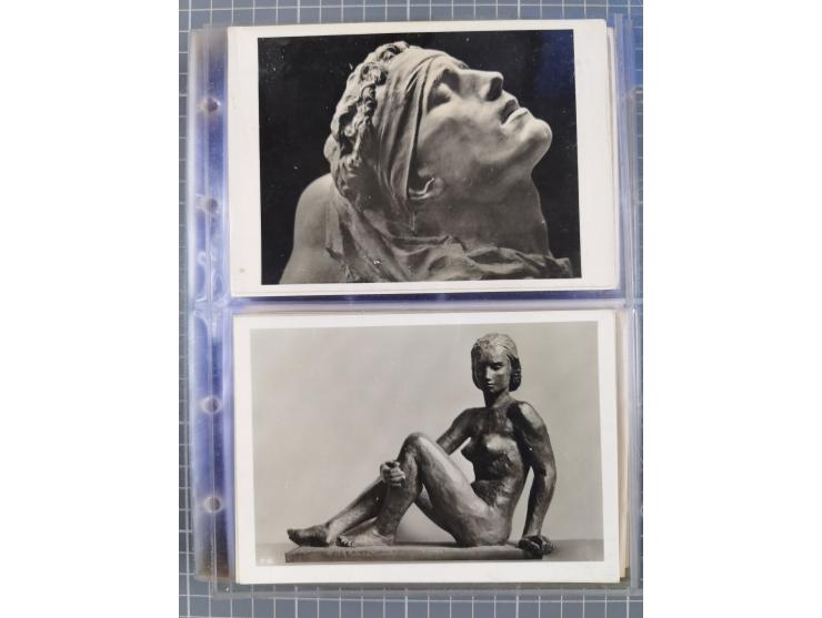 1933/45, Propaganda, Album mit 332 Propagandakarten: 275 Ansichtskarten mit etlichen besseren Stücken (1 Repro), 12 Gedenkblä