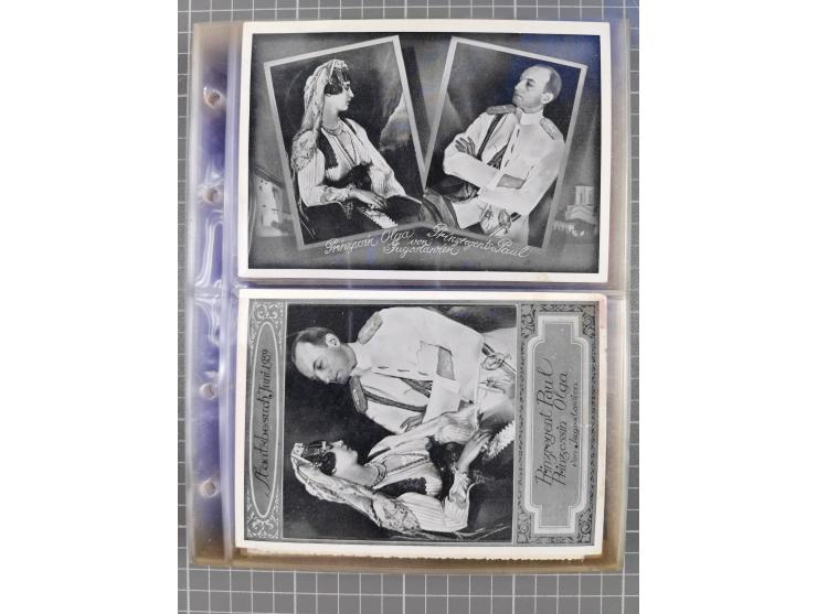 1933/45, Propaganda, Album mit 332 Propagandakarten: 275 Ansichtskarten mit etlichen besseren Stücken (1 Repro), 12 Gedenkblä