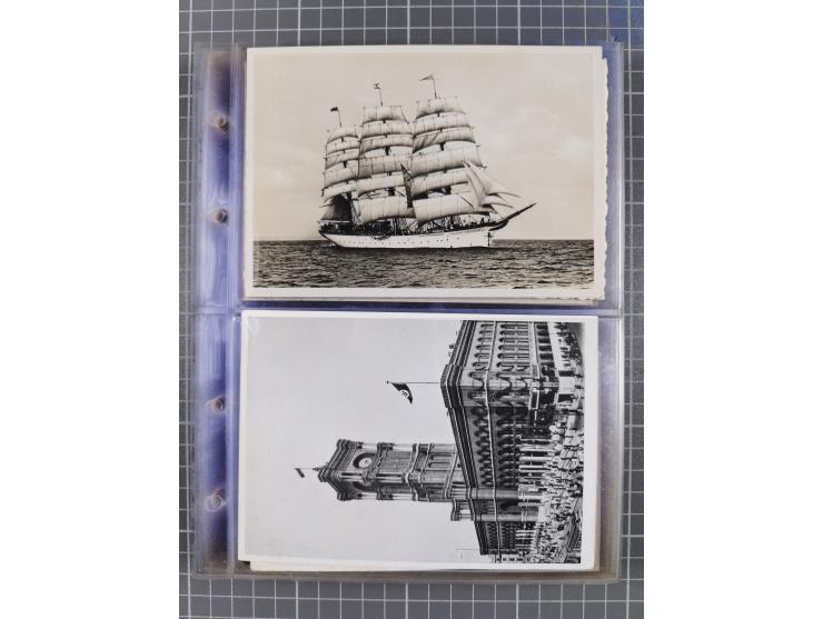 1933/45, Propaganda, Album mit 332 Propagandakarten: 275 Ansichtskarten mit etlichen besseren Stücken (1 Repro), 12 Gedenkblä