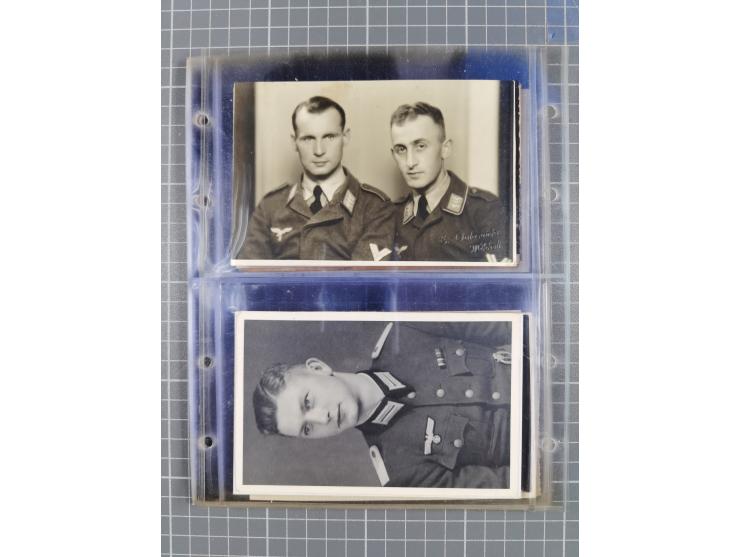 1933/45, Propaganda, Album mit 332 Propagandakarten: 275 Ansichtskarten mit etlichen besseren Stücken (1 Repro), 12 Gedenkblä