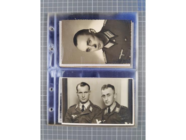 1933/45, Propaganda, Album mit 332 Propagandakarten: 275 Ansichtskarten mit etlichen besseren Stücken (1 Repro), 12 Gedenkblä