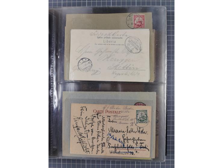 Türkei bis Togo, 70 Briefe, viele Ansichtskarten und Ganzsachen (DNG, DOA. Kamerun, Marianen, Togo, Marokko und Türkei) dabei