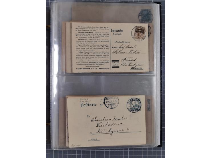 Türkei bis Togo, 70 Briefe, viele Ansichtskarten und Ganzsachen (DNG, DOA. Kamerun, Marianen, Togo, Marokko und Türkei) dabei