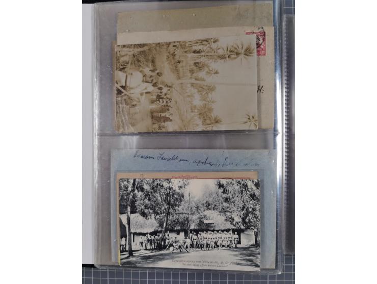 Türkei bis Togo, 70 Briefe, viele Ansichtskarten und Ganzsachen (DNG, DOA. Kamerun, Marianen, Togo, Marokko und Türkei) dabei