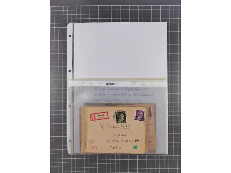 1933/45, Dokumentation: "Italienische Fremdarbeiter 1939-1943 und italienische Zwangsarbeiter sowie in zivile Zwangsarbeiter 