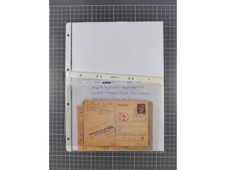 1933/45, Dokumentation: "Italienische Fremdarbeiter 1939-1943 und italienische Zwangsarbeiter sowie in zivile Zwangsarbeiter 