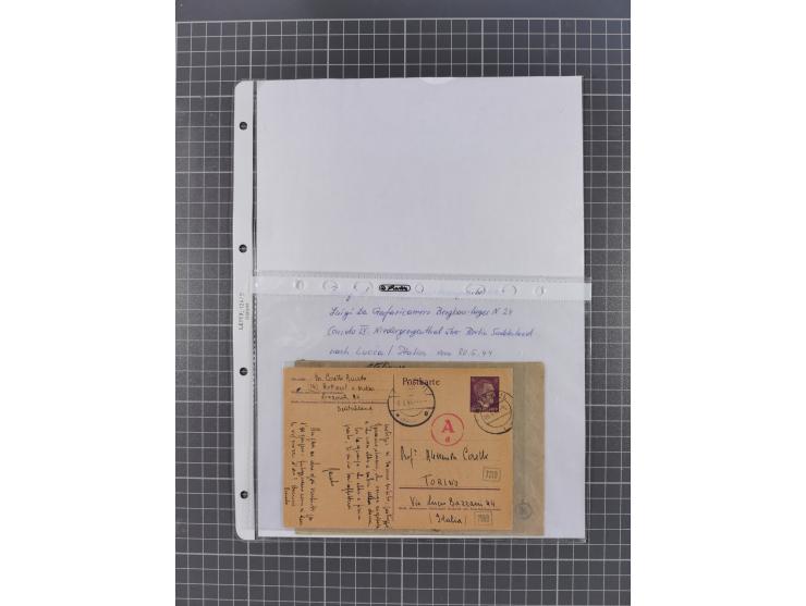 1933/45, Dokumentation: "Italienische Fremdarbeiter 1939-1943 und italienische Zwangsarbeiter sowie in zivile Zwangsarbeiter 