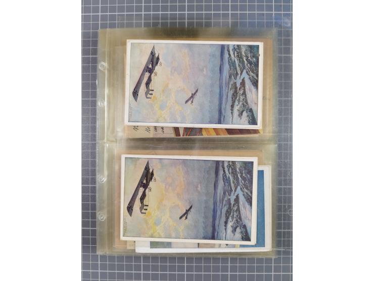 1910/45, Deutsche und internationale Flugpost, 2 Alben mit 430 Briefen, Karten, GZ, Ansichtskarten, dabei Deutsches Reich mit