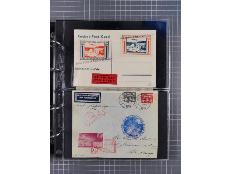 1933/45, 27 Belege (8 x DR, 1 x Belgien. 2 x Italien, 5 x Kanada, 2 x USA, 1 x Kuba, 8 x Niederlande) dazu noch 2 Anschreiben