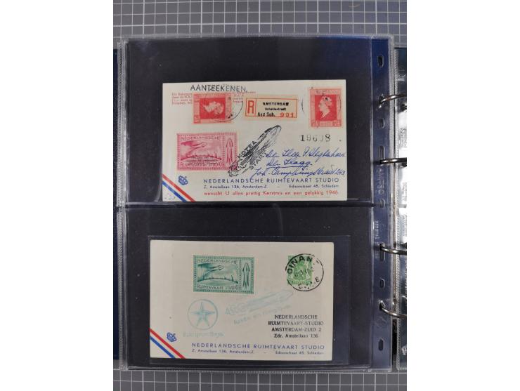 1933/45, 27 Belege (8 x DR, 1 x Belgien. 2 x Italien, 5 x Kanada, 2 x USA, 1 x Kuba, 8 x Niederlande) dazu noch 2 Anschreiben