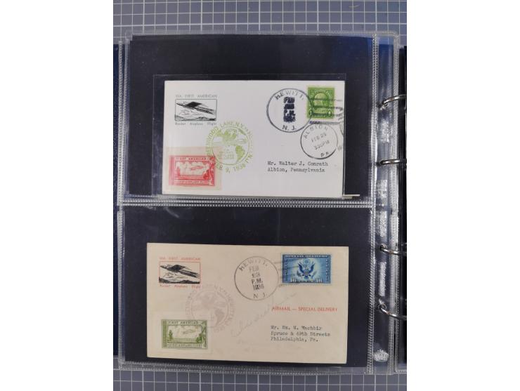 1933/45, 27 Belege (8 x DR, 1 x Belgien. 2 x Italien, 5 x Kanada, 2 x USA, 1 x Kuba, 8 x Niederlande) dazu noch 2 Anschreiben