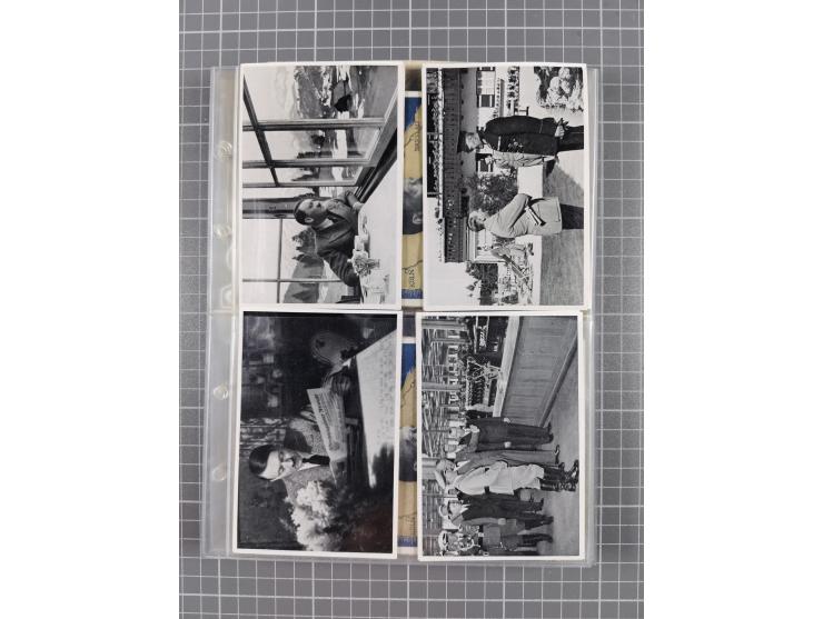 1933/45, Propaganda, 2 Alben mit 310 Belegen, alle zum Thema: A. Hitler, das Gesicht des Hauptkriegsverbrechers-verantwortlic
