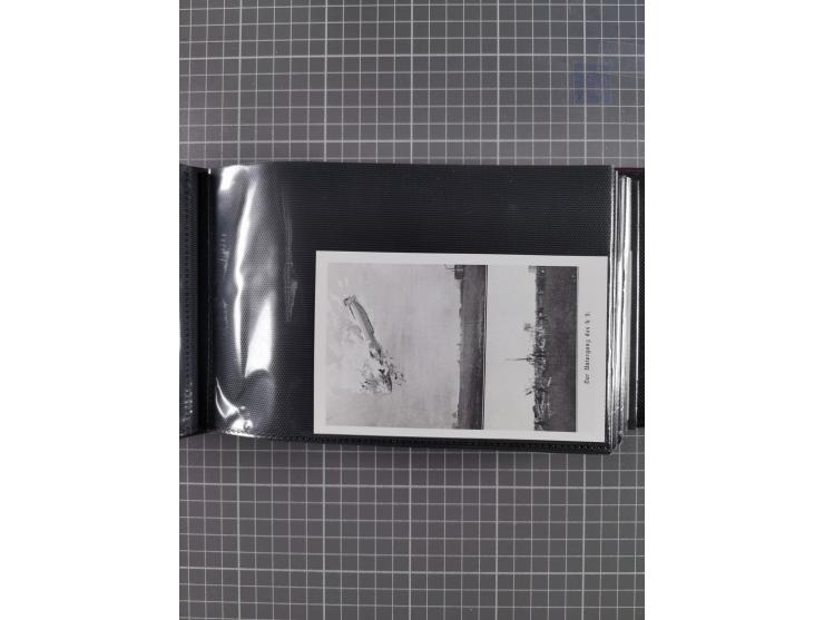 1907/38, Album 100 Zeppelin-Ansichtskarten, dabei 64 Karten bis 1914 (52 AK Deutsches Reich) mit vielen seltenen Ansichten, m