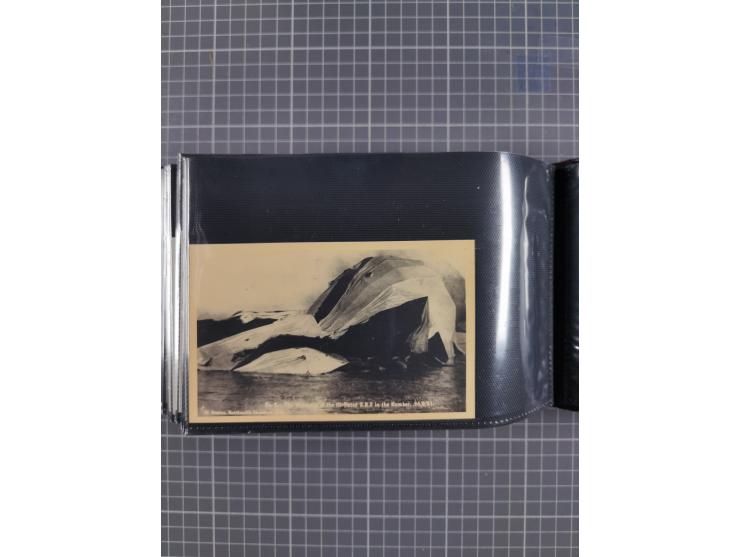 1907/38, Album 100 Zeppelin-Ansichtskarten, dabei 64 Karten bis 1914 (52 AK Deutsches Reich) mit vielen seltenen Ansichten, m