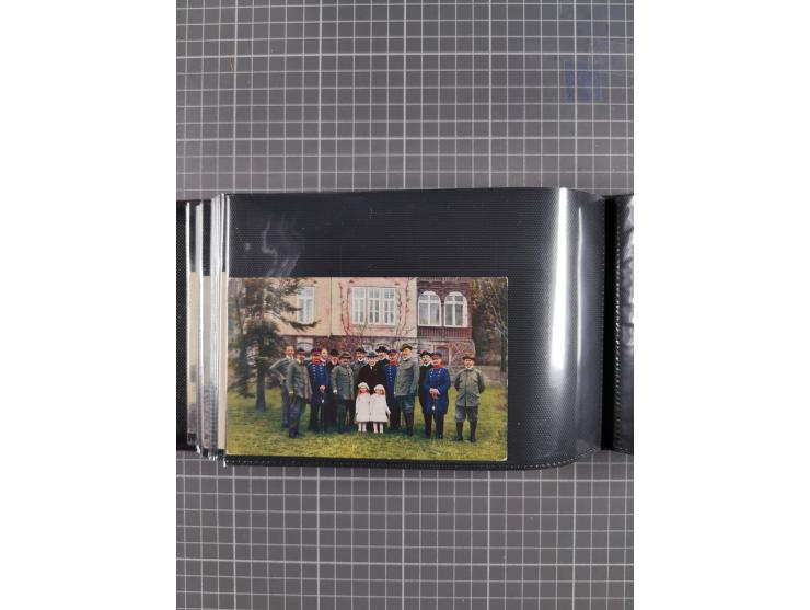 1907/38, Album 100 Zeppelin-Ansichtskarten, dabei 64 Karten bis 1914 (52 AK Deutsches Reich) mit vielen seltenen Ansichten, m