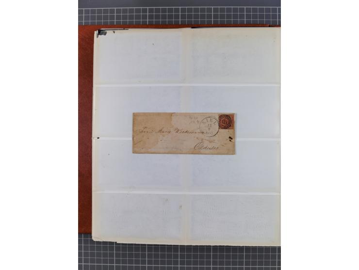 Baden bis Württemberg, meist ungebrauchter und gestempelter Bestand auf kleinen Steckkarten im Album, sauber sortiert in Meng