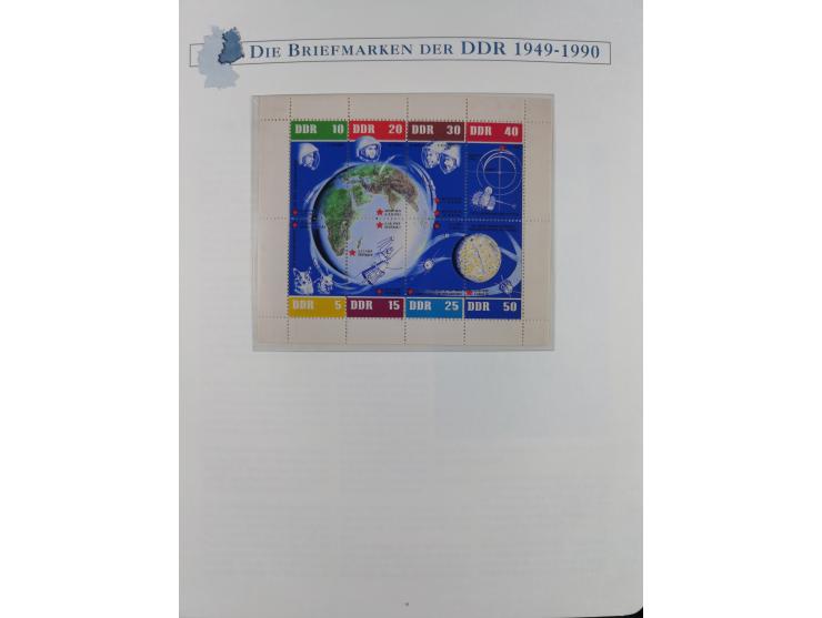 1949/67, in den Hauptnummern kpl. postfrische Sammlung, dabei Mi.-Nr. 327-341 kpl. signiert (BPP/VP), sauber im Vordruckalbum