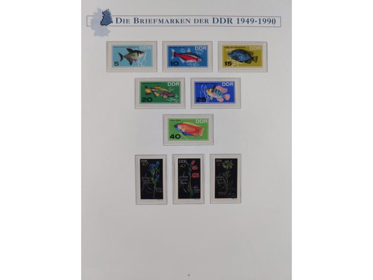 1949/67, in den Hauptnummern kpl. postfrische Sammlung, dabei Mi.-Nr. 327-341 kpl. signiert (BPP/VP), sauber im Vordruckalbum