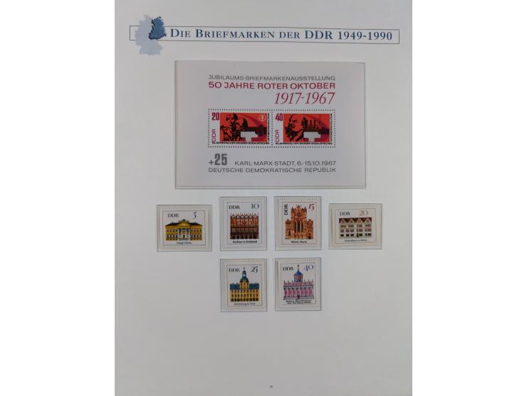 1949/67, in den Hauptnummern kpl. postfrische Sammlung, dabei Mi.-Nr. 327-341 kpl. signiert (BPP/VP), sauber im Vordruckalbum