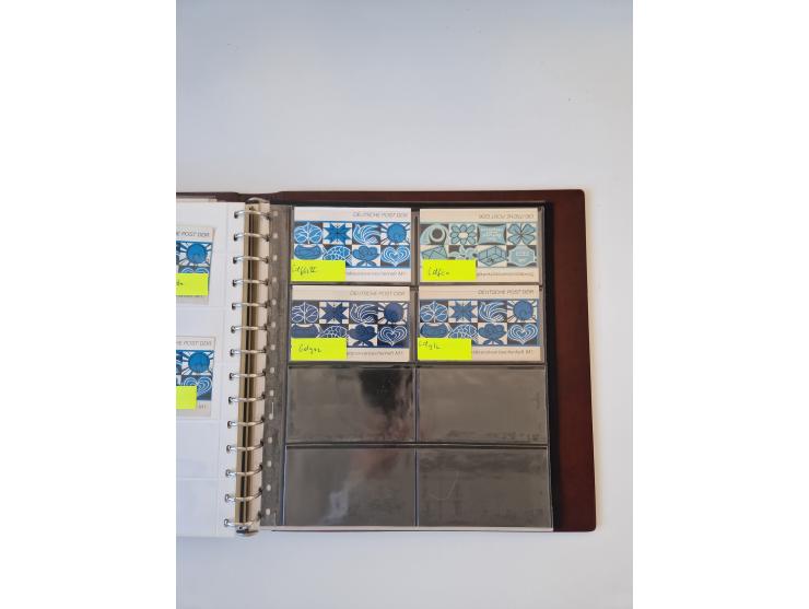 1971/90, umfangreiche Sammlung “Sondermarken-Heftchen” mit einer Fülle an Varianten, Untertypen und Besonderheiten, dabei u.a