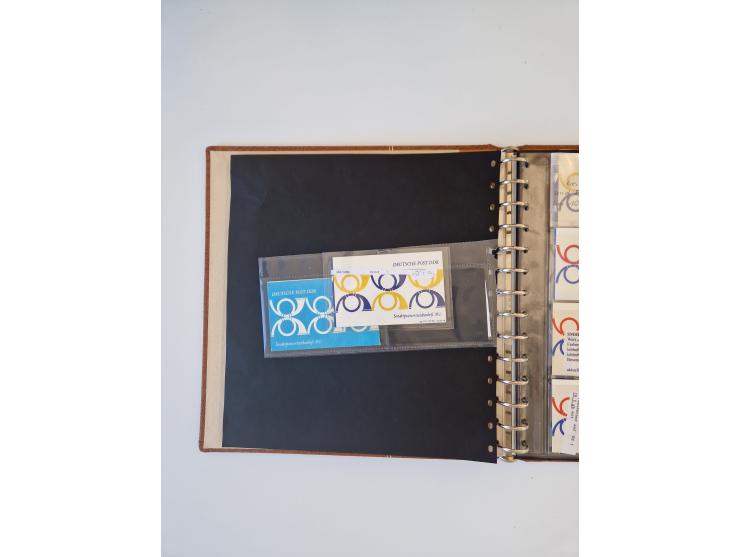 1971/90, umfangreiche Sammlung “Sondermarken-Heftchen” mit einer Fülle an Varianten, Untertypen und Besonderheiten, dabei u.a