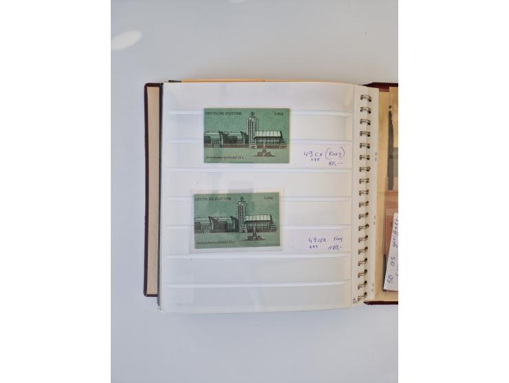 1971/90, umfangreiche Sammlung “Sondermarken-Heftchen” mit einer Fülle an Varianten, Untertypen und Besonderheiten, dabei u.a