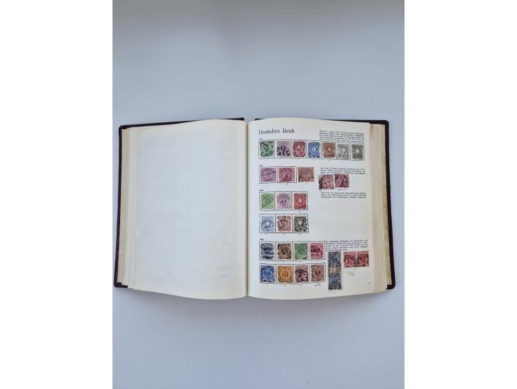 1849/1989, meist gestempelte und teils ungebrauchte Sammlung in sieben “Sprechendes Behrens” Alben, ab Altdeutschland, Koloni