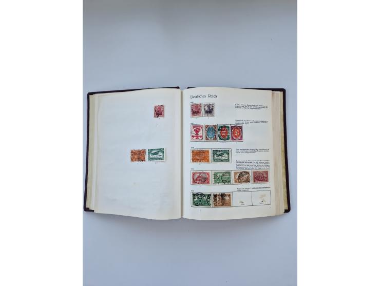 1849/1989, meist gestempelte und teils ungebrauchte Sammlung in sieben “Sprechendes Behrens” Alben, ab Altdeutschland, Koloni