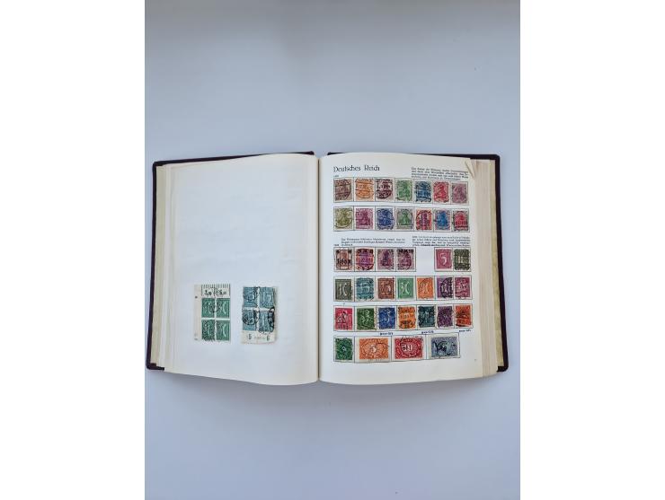 1849/1989, meist gestempelte und teils ungebrauchte Sammlung in sieben “Sprechendes Behrens” Alben, ab Altdeutschland, Koloni