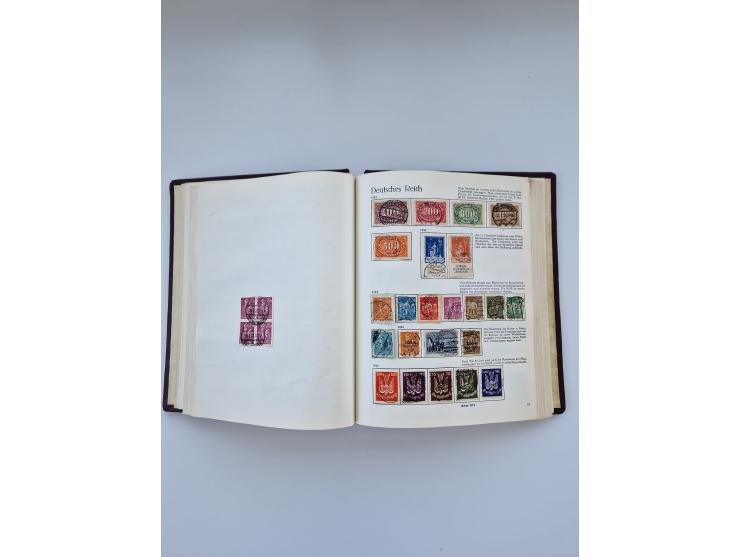 1849/1989, meist gestempelte und teils ungebrauchte Sammlung in sieben “Sprechendes Behrens” Alben, ab Altdeutschland, Koloni