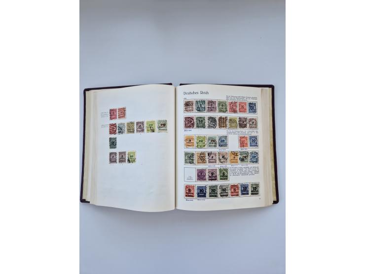 1849/1989, meist gestempelte und teils ungebrauchte Sammlung in sieben “Sprechendes Behrens” Alben, ab Altdeutschland, Koloni