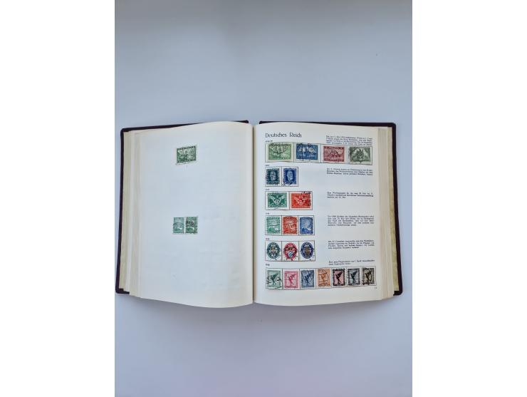 1849/1989, meist gestempelte und teils ungebrauchte Sammlung in sieben “Sprechendes Behrens” Alben, ab Altdeutschland, Koloni