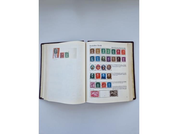 1849/1989, meist gestempelte und teils ungebrauchte Sammlung in sieben “Sprechendes Behrens” Alben, ab Altdeutschland, Koloni