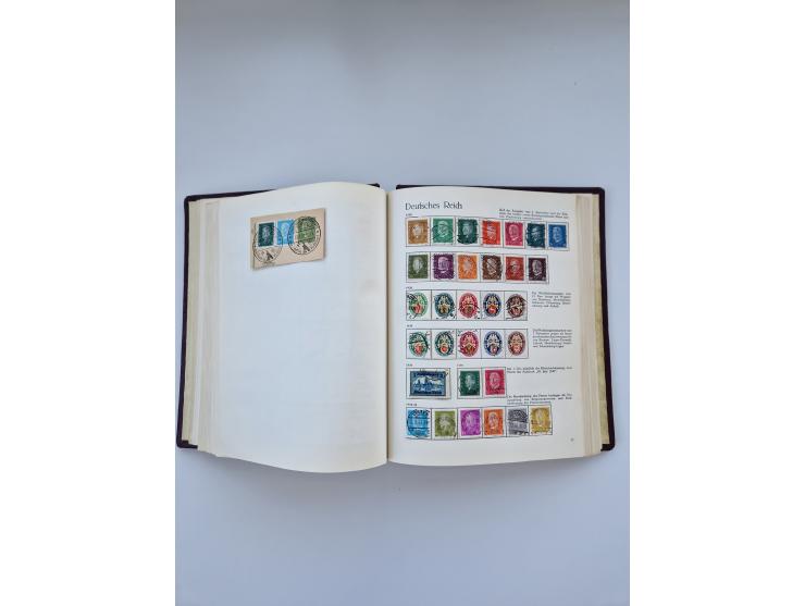 1849/1989, meist gestempelte und teils ungebrauchte Sammlung in sieben “Sprechendes Behrens” Alben, ab Altdeutschland, Koloni