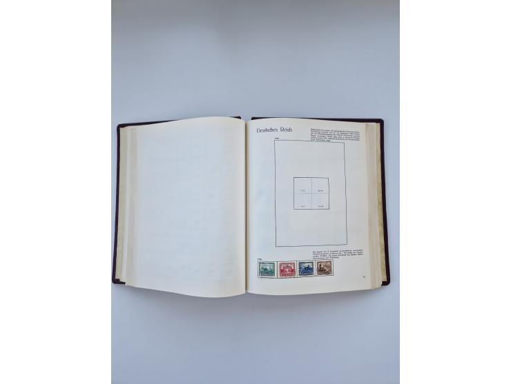 1849/1989, meist gestempelte und teils ungebrauchte Sammlung in sieben “Sprechendes Behrens” Alben, ab Altdeutschland, Koloni