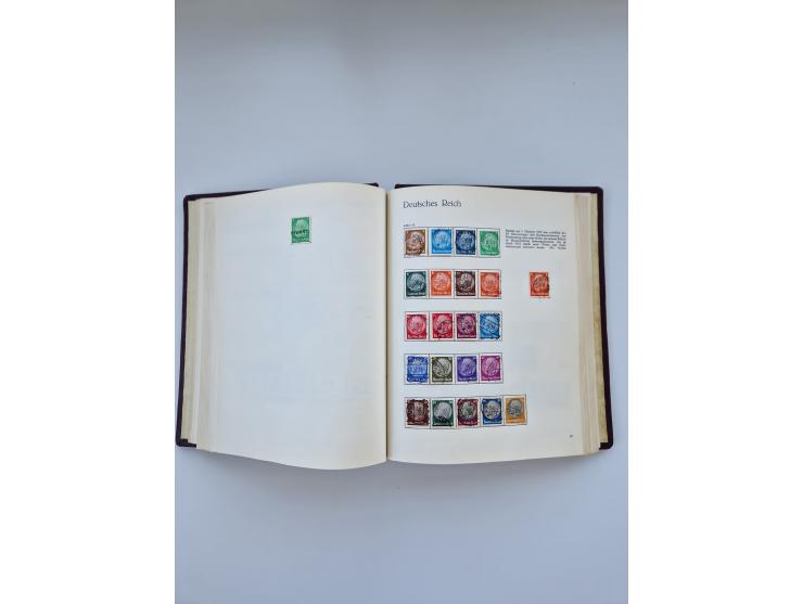 1849/1989, meist gestempelte und teils ungebrauchte Sammlung in sieben “Sprechendes Behrens” Alben, ab Altdeutschland, Koloni