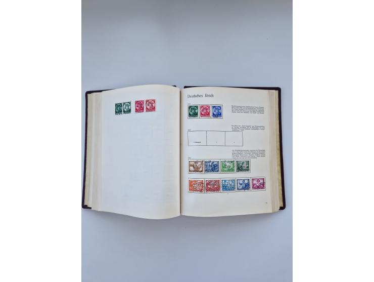 1849/1989, meist gestempelte und teils ungebrauchte Sammlung in sieben “Sprechendes Behrens” Alben, ab Altdeutschland, Koloni