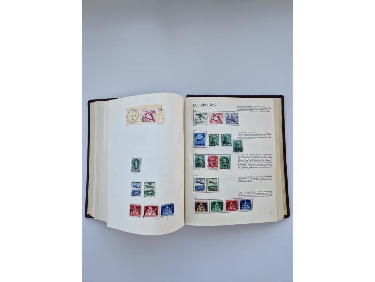 1849/1989, meist gestempelte und teils ungebrauchte Sammlung in sieben “Sprechendes Behrens” Alben, ab Altdeutschland, Koloni