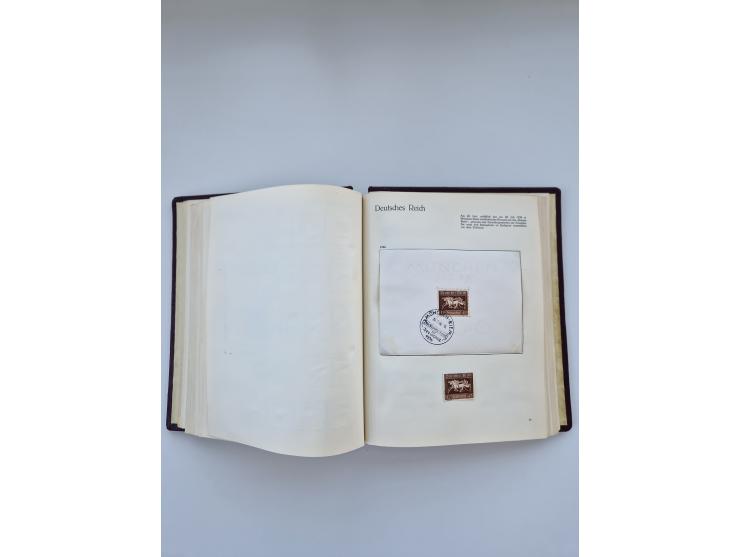 1849/1989, meist gestempelte und teils ungebrauchte Sammlung in sieben “Sprechendes Behrens” Alben, ab Altdeutschland, Koloni