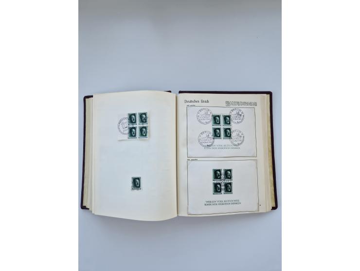 1849/1989, meist gestempelte und teils ungebrauchte Sammlung in sieben “Sprechendes Behrens” Alben, ab Altdeutschland, Koloni