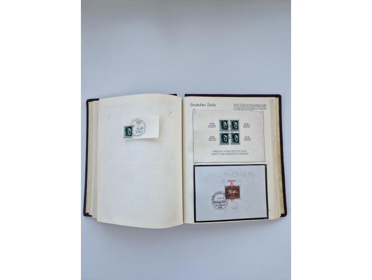 1849/1989, meist gestempelte und teils ungebrauchte Sammlung in sieben “Sprechendes Behrens” Alben, ab Altdeutschland, Koloni